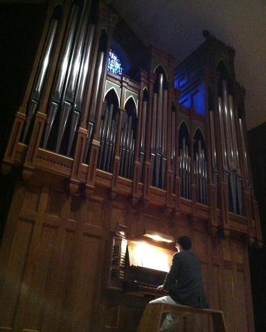 The Organ at McKinley Presbyterian church in Urbana, Illinois